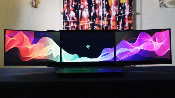 Three Displays, One Laptop? Razer’s Project Valerie Shows Promise, Problems