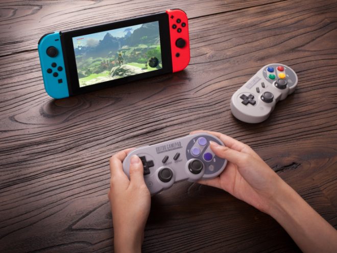 8bitdo’s new SNES-inspired retro gamepad is a dream Nintendo Switch controller