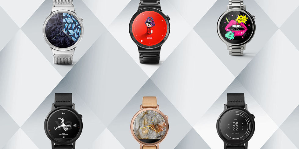 Fashion brands up the smartwatch game with designer Android Wear watch faces