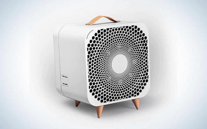 BlueAir Purifying Room Fan on a white background