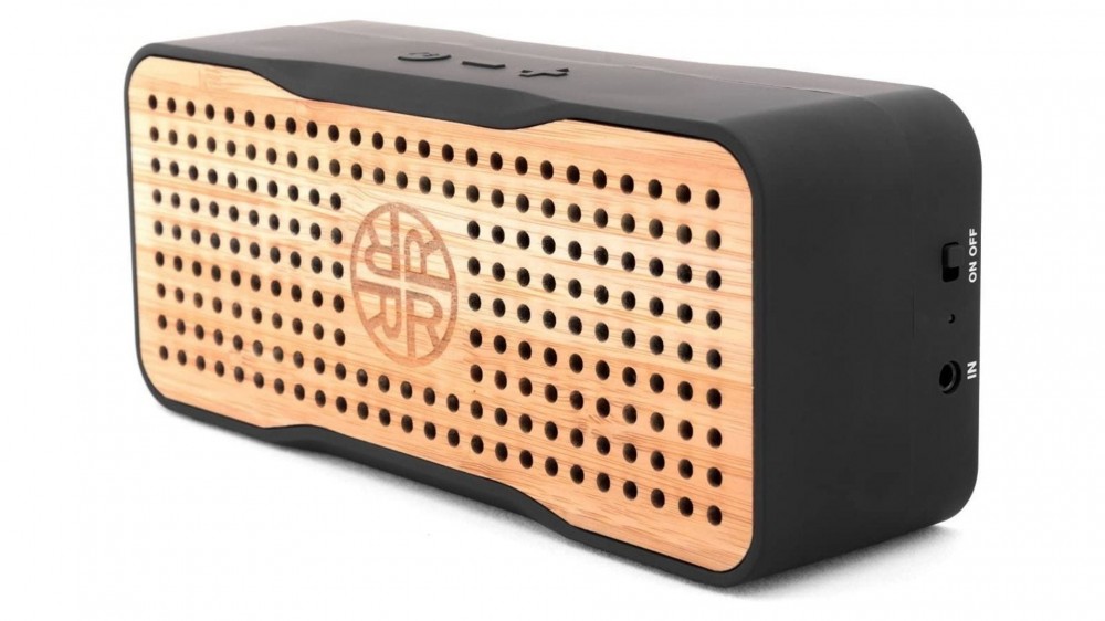 Solar Speaker, Portable Wireless Bluetooth Bamboo Speaker & Phone Charger from the company REVEAL