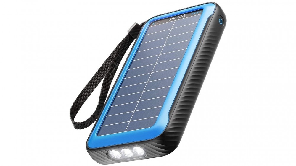 Anker PowerCore Solar 20000, 18W USB-C Power Bank