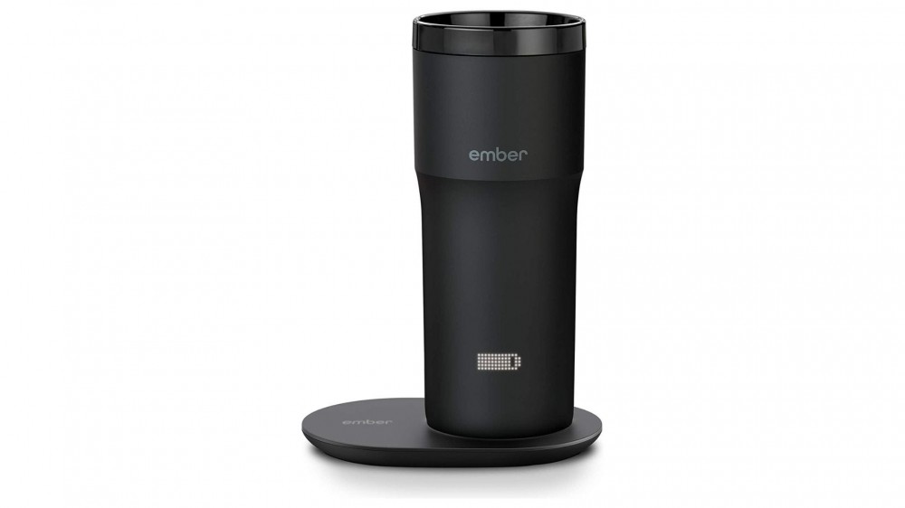 Ember Temperature Control Travel Mug 2 with warming platform