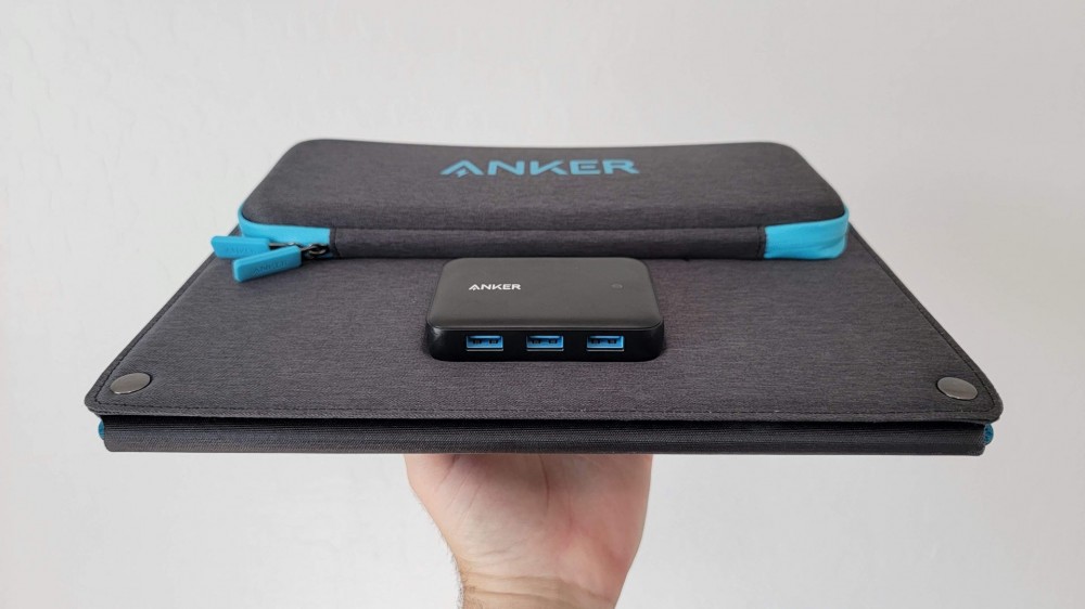 Anker 515 solar panel ports