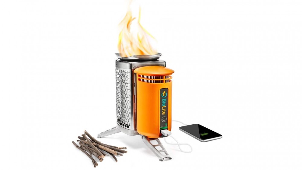 BioLite camp stove and charger