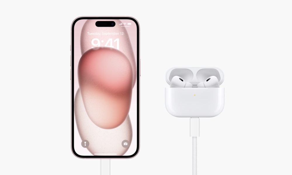 Wonderlust iPhone 15 USB C Charging AirPods